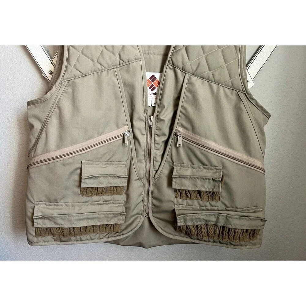Vintage Columbia Sportswear Men's L Hunting Vest Made in USA